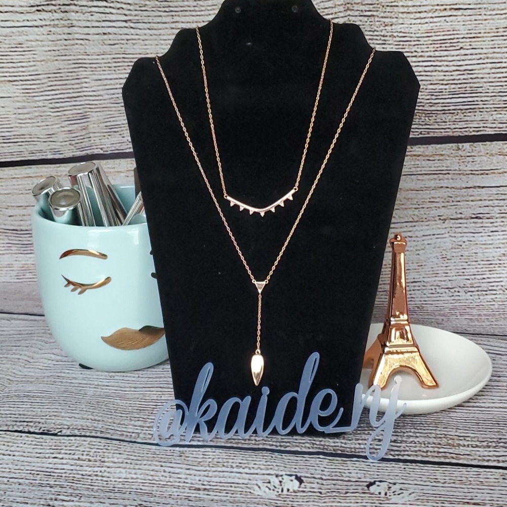 Stella & Dot Tiered Lariat Necklace